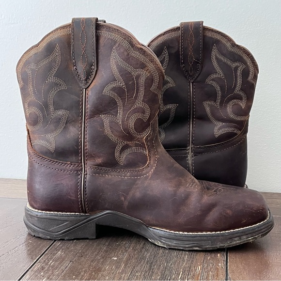 Ariat Anthem Shortie Waterproof Boots western Cowboy Womens size 9.5C - Picture 4 of 11